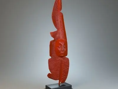 Sculpture poet s soul 3D model