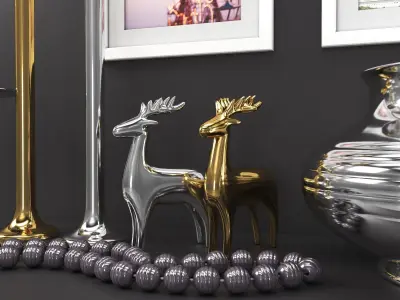 Provence decor set Paris 3D model