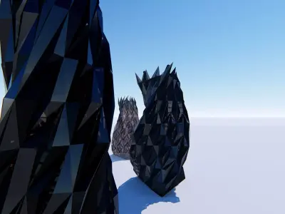 3 Different Parametric Tower 3D model