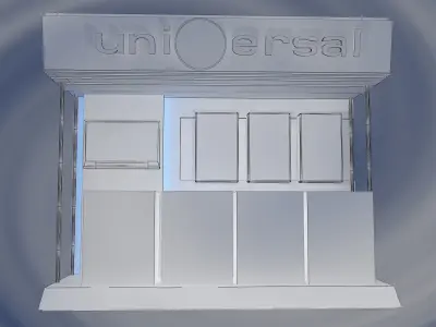 Stand Display Products a383a 3D model