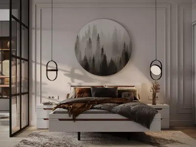 Bedroom 001 3D model
