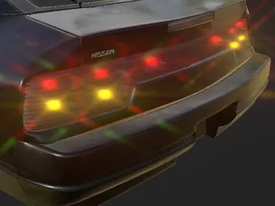 Nissan 180SX 3D model