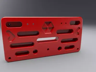 Hangboard Rock Climbing Pull Up Bar 3D Print 3D print model