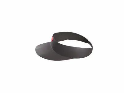 Low-Poly Visor Cap 05 Low-poly 3D model