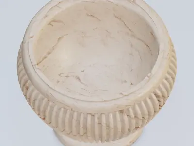 Garden urn planter32 3D model