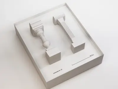 Historical Elements - Ballustrades 3D model