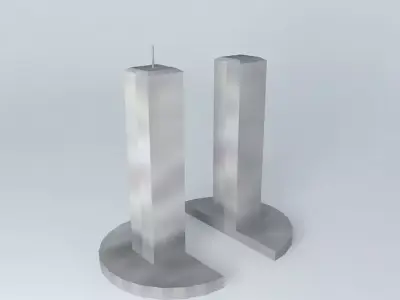 ioliol world trade center towers Free 3D model