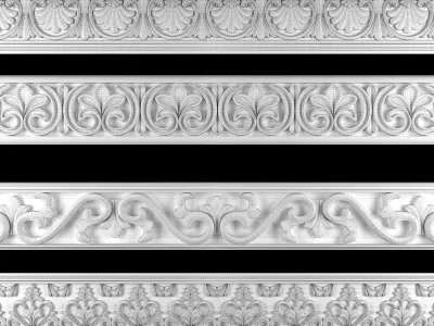 Path Ornament Pack 07 3D model