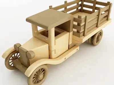 Toy Farm Truck 3D model