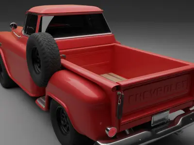 1959 Chevrolet Apache truck Free 3D model