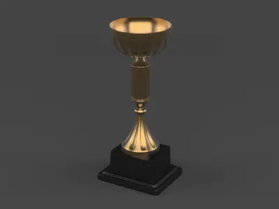 Trophy Cup Collection 3D model buy
