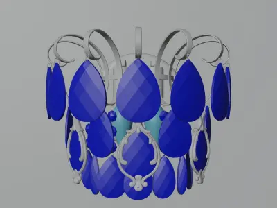 wall chandelier 3D model