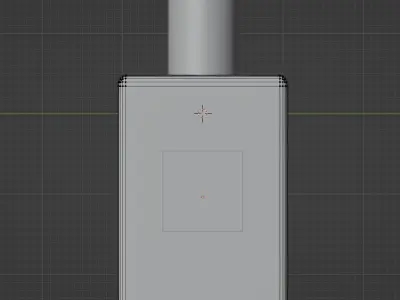 Henry Hemans Perfume Bottle 3D Model Free Blender Free low-poly 3D model