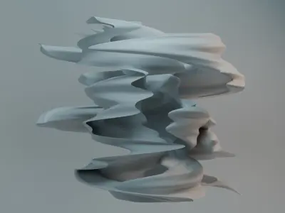 Abstract Model V14 3D model