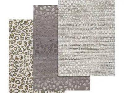 Rug Set 1363 3D model