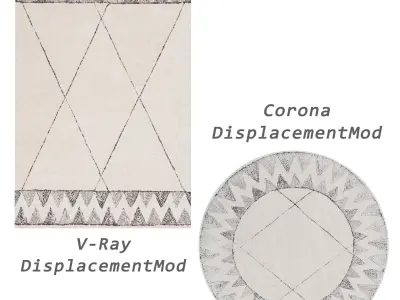 Rugs No 1008 Low-poly 3D model