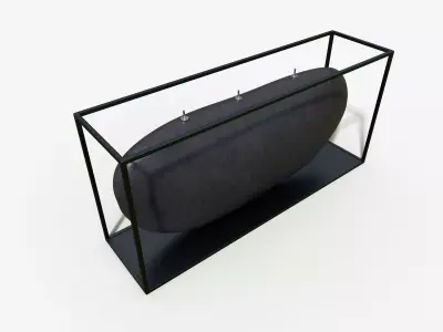 Overscale Candle M Low-poly 3D model