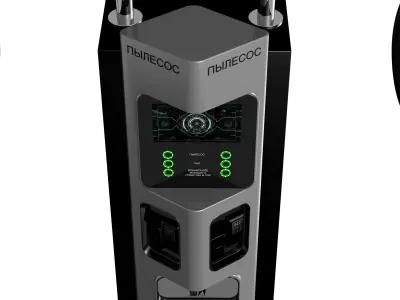 Vacuum cleaner 3D model