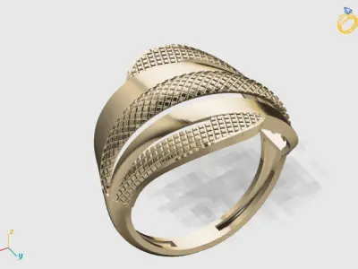 Women Plain Ring STL Models Womens Ring 3dmodels 3D print model 3D print model order