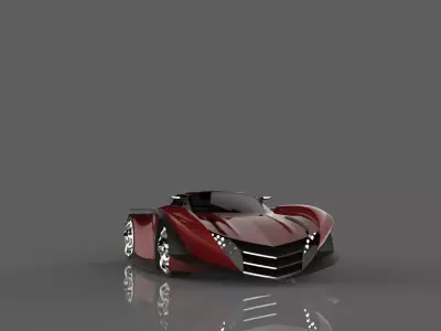 pagani thundura Free 3D model