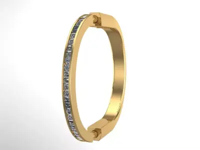 Infinity bracelet 3D print model