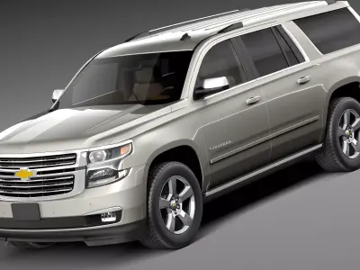 Chevrolet Suburban CG 2015 3D model
