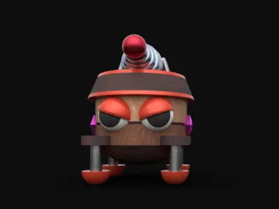 GunBound JD 3D model