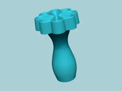 Manju Stamp 06 - Japanese Sweet Mold Traditional Decoration 3D print model