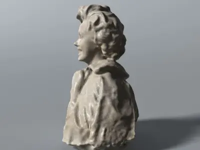 Marilyn Monroe Bust 3D model