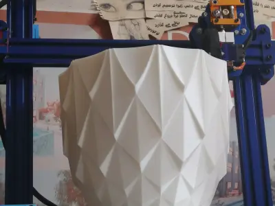 ananas pot planter 3D print model