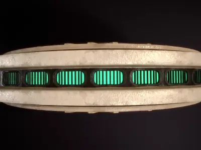 building 12a Low-poly 3D model