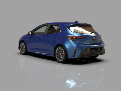 Toyota Corolla sport hatchback 2020-2023 Organizing 3D model