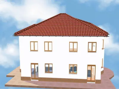 House 21 3D print model