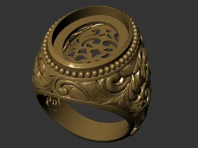 Mens ring  3D print model