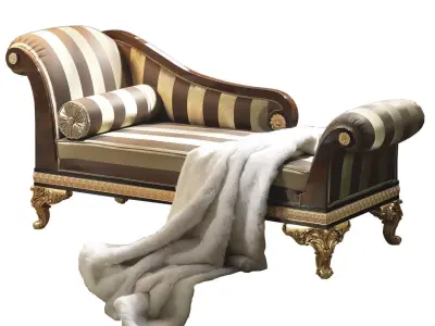 Mariner - CHAISE LONGUE 3D model 3D model