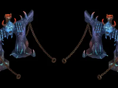 gAME Lava Hell - Shimen 34 3D model