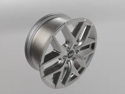 BBS TL-A Wheel Low-poly 3D model