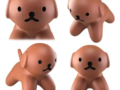 Snuffy Sitter 3D model