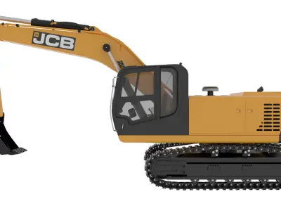 Excavator 3D model