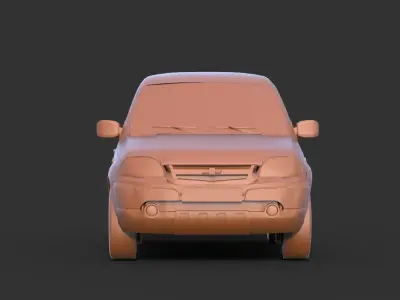 Niva  2010 3D print model