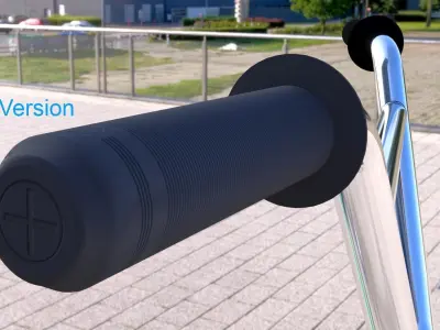 BMX Universal Low-poly 3D model