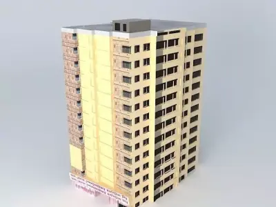 Al Helel Specialized Hospital Free 3D model