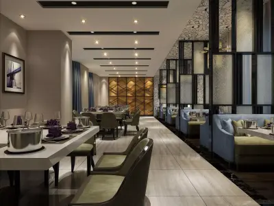 restaurant interior scenes 3D model