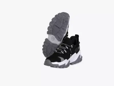  AMLANG Womens Walking Running Shoes Non-Slip Athletic Tennis Low-poly 3D model