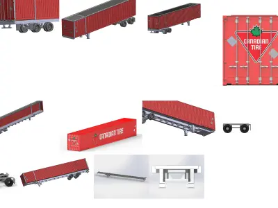 CT60 Container Assembly 3D Printer Model 3D print model