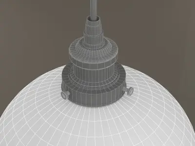 Hanging Light 4 3D model