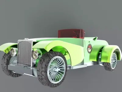 Classic Car- 3D print model
