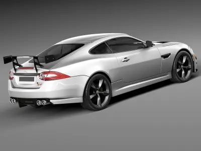 Jaguar XKR-S GT 2014 3D model