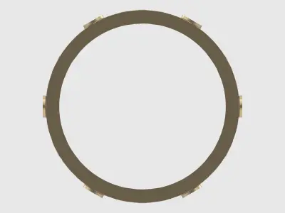 Majestic Crown-Inspired Ring JDBCo 3D print model