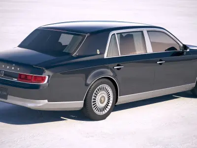 Toyota Century 2018 3D model